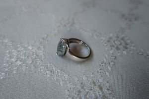 Abalone Ring 925er Silber rhodiniert oval Größe 17 QVC Bild 2
