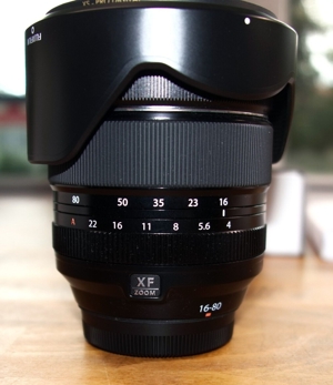 Fujifilm Kamera X-T4 mit Objektiv XF 16-80 mm schwarz, August 2022 gekauft Bild 7
