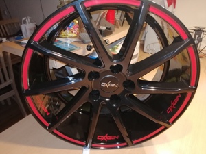 Alurad von Oxigin in 8,5 x18 ET40 5 112 neu (4Stck.) Bild 3