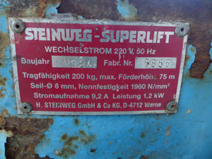 16 m SteinwegSuperlift Bild 6