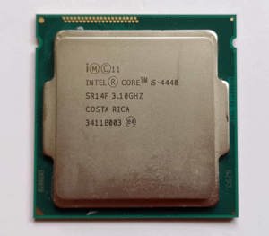 CPU Intel Core i5-4440 3,1 3,3  GHz. Haswell Sockel 1150. Tiptop Zustand. Bild 1