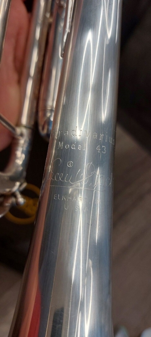Trompete Bach Stradivarius Mod. 43 ML Bild 4