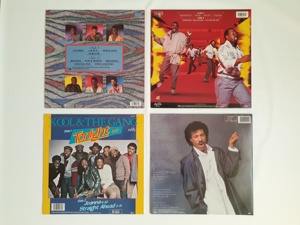 Vintage 3 LPs, 1 Maxi Single von Kool & The GANG & Lionel Richie Bild 2