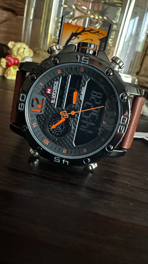 Herren Uhr, Armbanduhr    Chronograph  NEU  Mit Hersteller Garantie  Bild 2