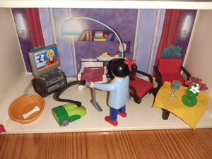 Verkaufe ein Mitnehm-Puppenhaus von playmobil Bild 3