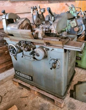 Rundschleifmaschine Schaudt Schleifmaschine + Elektrischeschema,