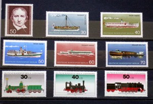 Briefmarken: Berlin 1975-1976  Einzelmarken und Sätze