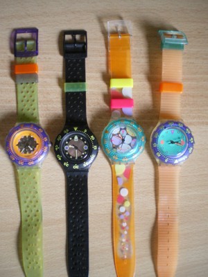 Swatch-Uhren 80-90er  Bild 1