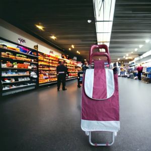 Einkaufstrolley Einkaufswagen klappbar shopping Tasche Trolly Einkaufsroller Bild 4