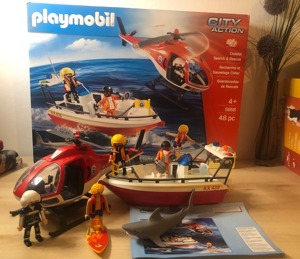 Playmobil City Action - 5668 - Spezialeinsatz der Küstenwache mit OVP Bild 7