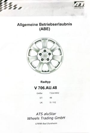 Wunderschöne 4xALU-Felgen+REIFEN 16   Audi VW Seat Skoda, 199  VB Bild 3