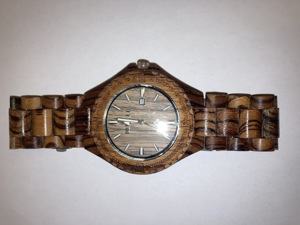Bewell Uhr aus Holz. Wie neu!.Siehe 4 Fotos. Bild 1