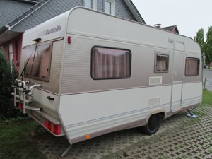 Rondo 470TK-1 mieten leihen - Wohnwagen mit Kinderzimmer Etagenbett - 5 Schlafplätze Bild 2
