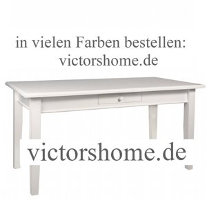 Esstisch Küchentisch Fichtentisch weiss old Wood B 160 x T 80 cm x H 78 cm  Bild 6