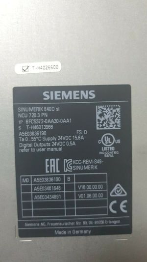 Siemens SINUMERIK 840D 6FC5372-0AA30-0AA1 Bild 2