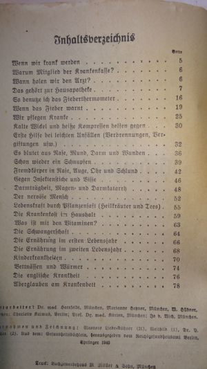 BM Die Post die Zeitung für Jeden Praktische Reihe Häusliche Gesundheitspflege Alter Ratgeber  Bild 6