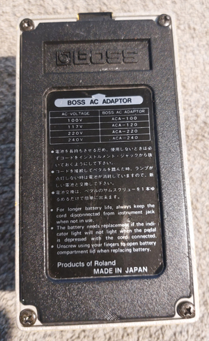 BOSS Overdrive OD-1 Made in Japan *LEGENDÄR* Bild 2