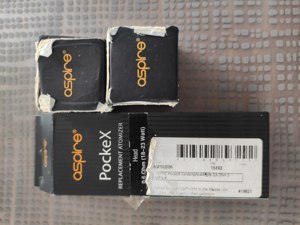 Aspire PockeX CoilsU-Tech 0,6 (5 Stück pro Packung) plus 2x Ersatzglas Nautilus X  Bild 3