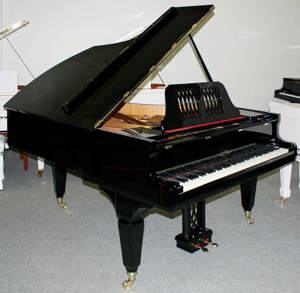 Klavier Flügel Ibach 180, schwarz poliert generalrestauriert, 5 Jahre Garantie Bild 3