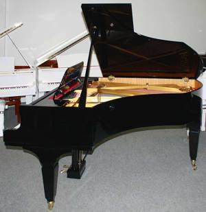 Klavier Flügel Ibach 180, schwarz poliert generalrestauriert, 5 Jahre Garantie Bild 4