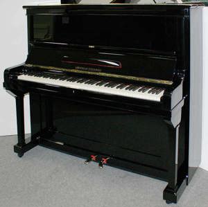 Klavier Grotrian-Steinweg 136, schwarz poliert, Nr. 11202, 5 Jahre Garantie Bild 1