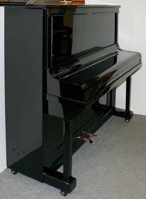 Klavier Grotrian-Steinweg 136, schwarz poliert, Nr. 11202, 5 Jahre Garantie Bild 2
