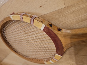 Holz - Tennis Schläger Marke Donnay Bild 5