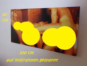 verkaufen 2 erotische Bilder auf Leinwand gedruckt Bild 2