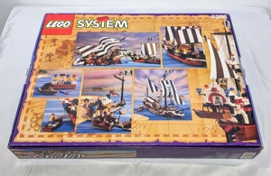 Lego 6286 System Skull's Eye Schooner   Pirates 1993 + Box + Kunststoffeinlage Bild 9