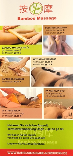 China Massage"Bamboo Massage Pan UG"(TCM) Bild 6