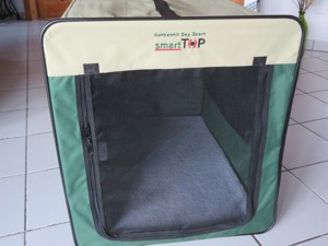 Hundetransportbox (textil, mobil)