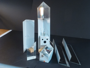 Bauteile für Designerlampe (Designerleuchte   Wandlampe)  Bild 1
