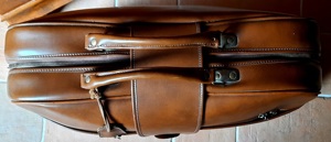 Vintage Kofferset aus den 60er Jahren bestehend aus Reisetasche und Koffer Bild 3