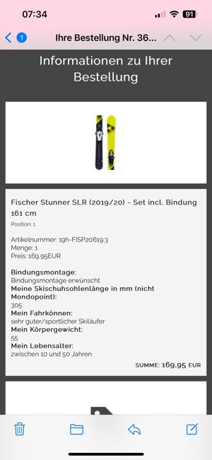 Ski Fischer Stunner SLR Bild 5