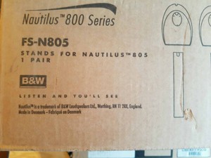 B&W Nautilus 805 Haupt-Stereolautsprecher Bild 6
