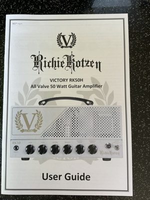 Richie Kotzen Victory RK50 H inklusive Victory V112-CC neuwertig Bild 5