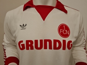 FC Nürnberg Adidas Grundig Trikot Gr. M Bild 5