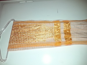 Tuch  Schal in goldgelb Bild 3