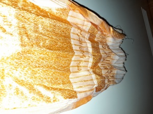 Tuch  Schal in goldgelb Bild 4
