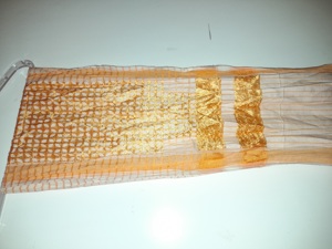 Tuch  Schal in goldgelb Bild 5