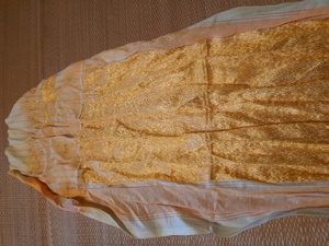 Tuch  Schal in goldgelb Bild 8
