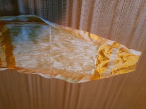 Tuch  Schal in goldgelb Bild 10