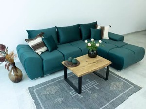Ecksofa mit Schlaffunktion   Sofa   Couch   Wohnzimmer Bild 8
