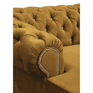Ecksofa mit Schlaffunktion  Sofa Chesterfield  Couch   Wohnzimmer Bild 8