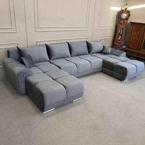 Ecksofa mit Schlaffunktion   Sofa-Form- U   Couch   Wohnzimmer Bild 3