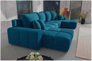 Ecksofa mit Schlaffunktion   Sofa-Form- U   Couch   Wohnzimmer Bild 8