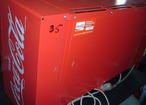 Coca Cola Automat Siemens GA 3000, Wassertank und Münzeinheit , no PayPal Bild 4