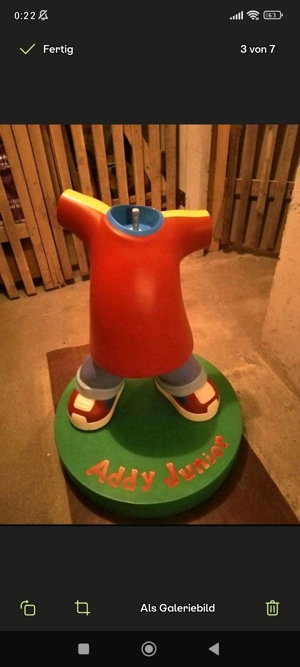 XXL Addy Junior Werbefigur - Ladendeko - Requisite - Kinderfigur Bild 6