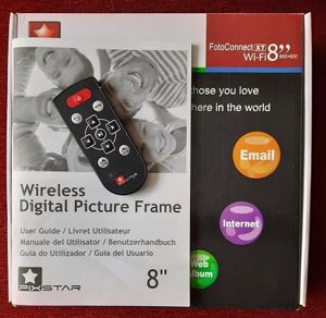 PIXSTAR   original Fernbedienung für Foto Connect XT Wi-Fi 8 Bild 5