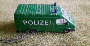 Modellbau Modellauto Wiking Praline Polizei RTW HO 1:87 NEU   Bild 5
